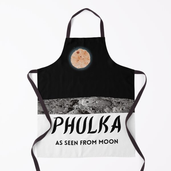 Item preview, Phulka As Seen From Moon 1 | Funny Desi designed and sold by CosmicStory.