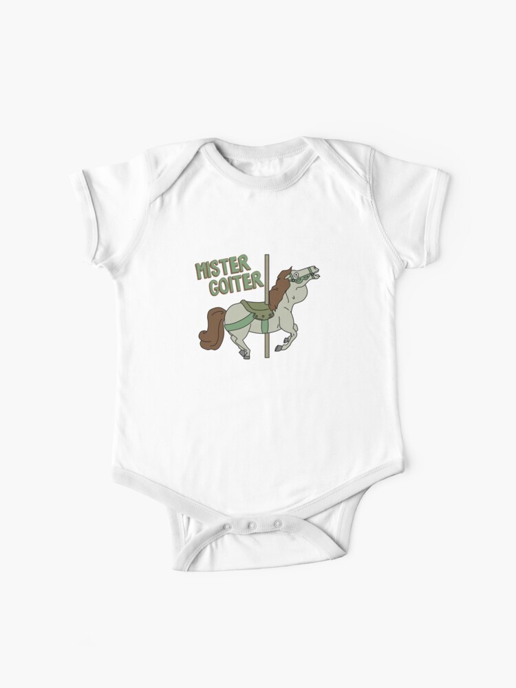 Mr Goiter Baby One Piece By Bookishkate Redbubble