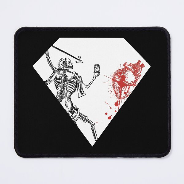 Item preview, Jewel Blackbeard Pirate Flag Reimagined White Background designed and sold by Freihalt.