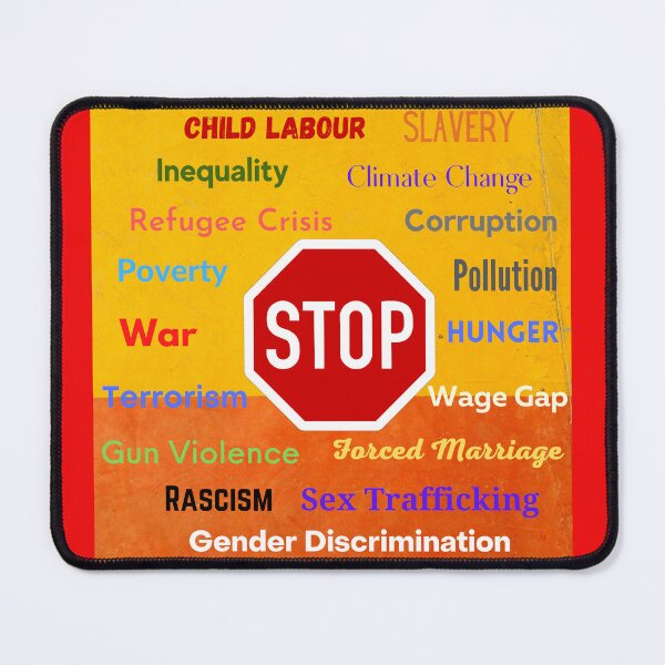 Item preview, Stop Injustice designed and sold by MelloHDesigns.
