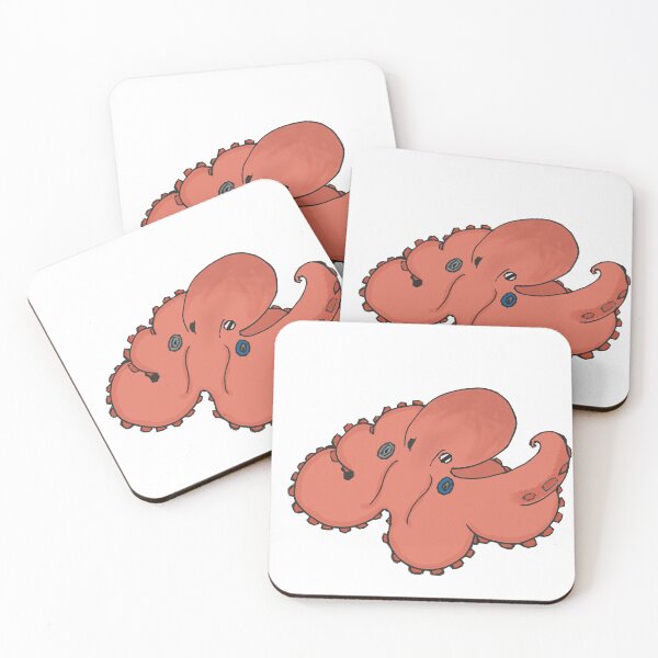 Item preview, Blue spot octopus designed and sold by paw-sci.