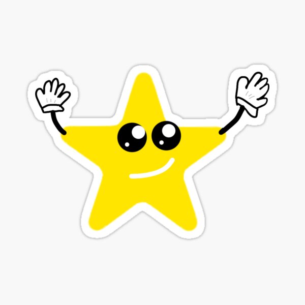 Yellow stars stickers pack Sticker for Sale by V3Bro