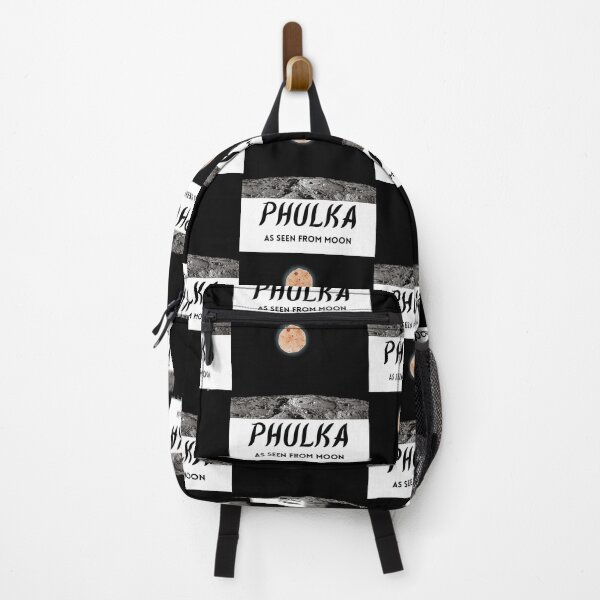 Item preview, Phulka As Seen From Moon 1 (in black) | Funny Desi designed and sold by CosmicStory.