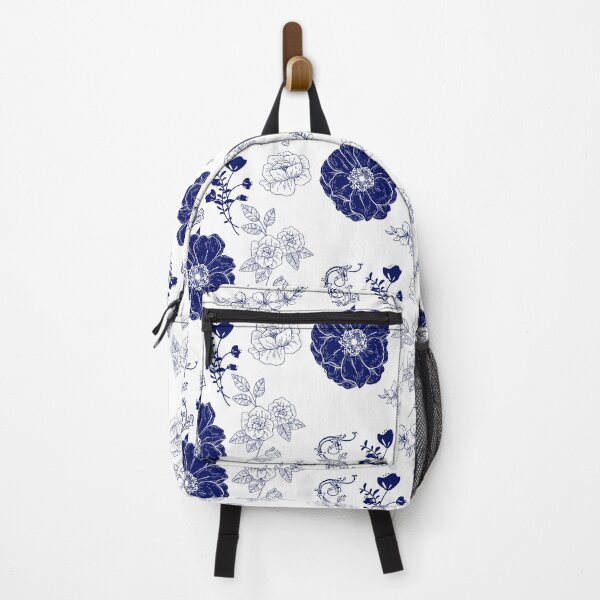 Artikelvorschau, Blumendruck Laterne blau niedliches Design entworfen und verkauft von selfesteeem.