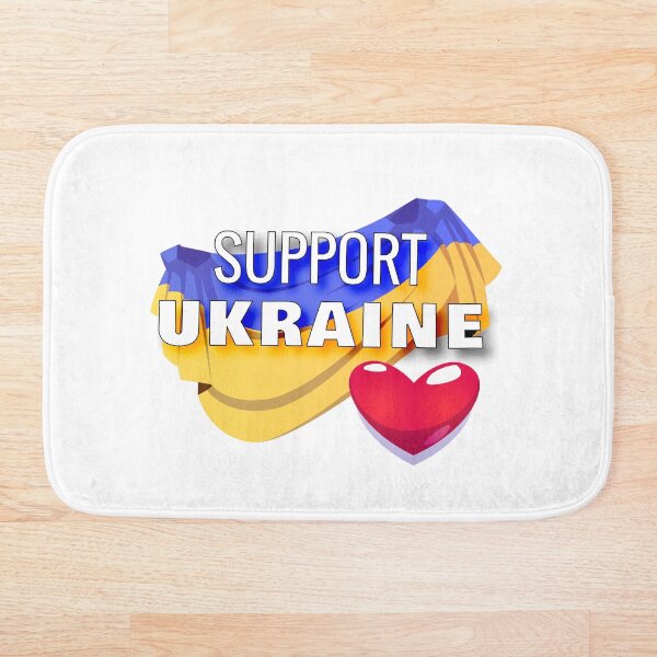 Item preview, Support Ukrainian with my heart designed and sold by Dragon-Shadows.