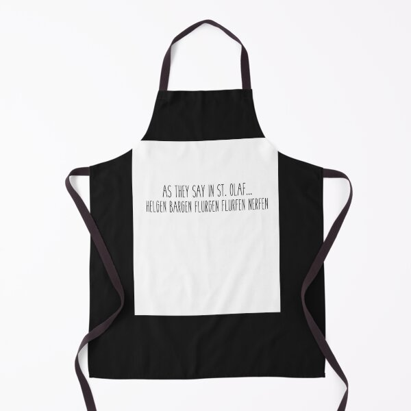 Item preview, Rose Nylund - Golden Girls - St. Olaf - Funny Quotes Apron designed and sold by finnenlzbin.