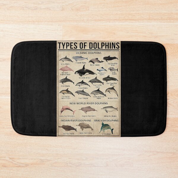Item preview, Types Of Dolphins  designed and sold by KravecUziel.