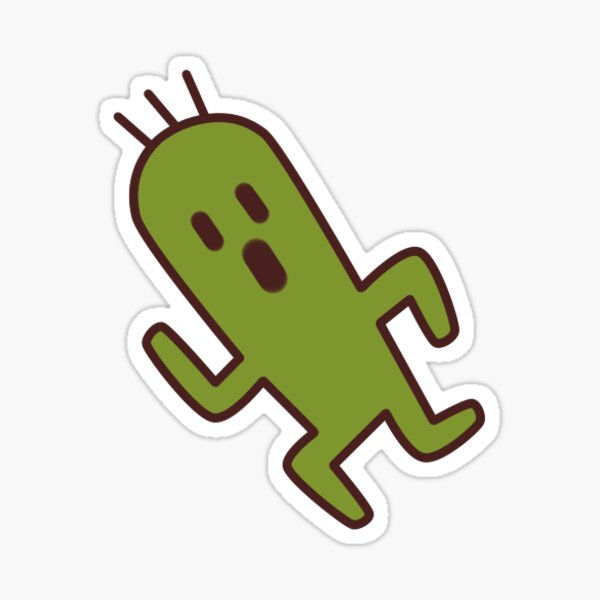Vista previa del artículo con la obra «Carbuncle Emojis - Cactuar», diseñado y vendido por keuriseutal.