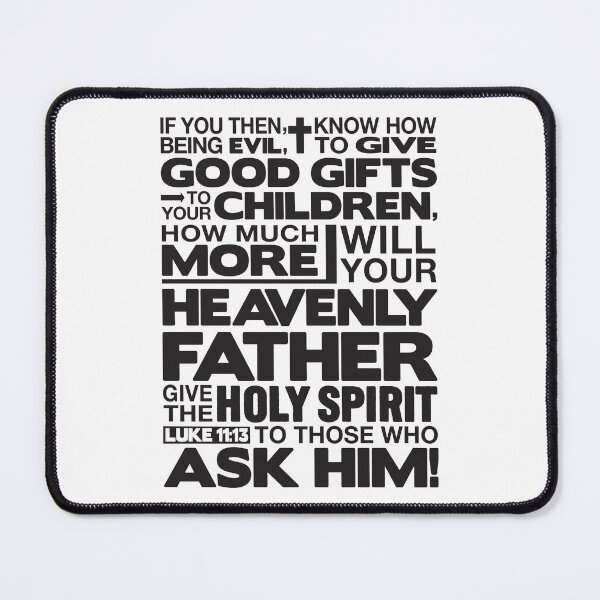 Item preview, Luke 11:13 Good Gifts To Your Children designed and sold by plushism.