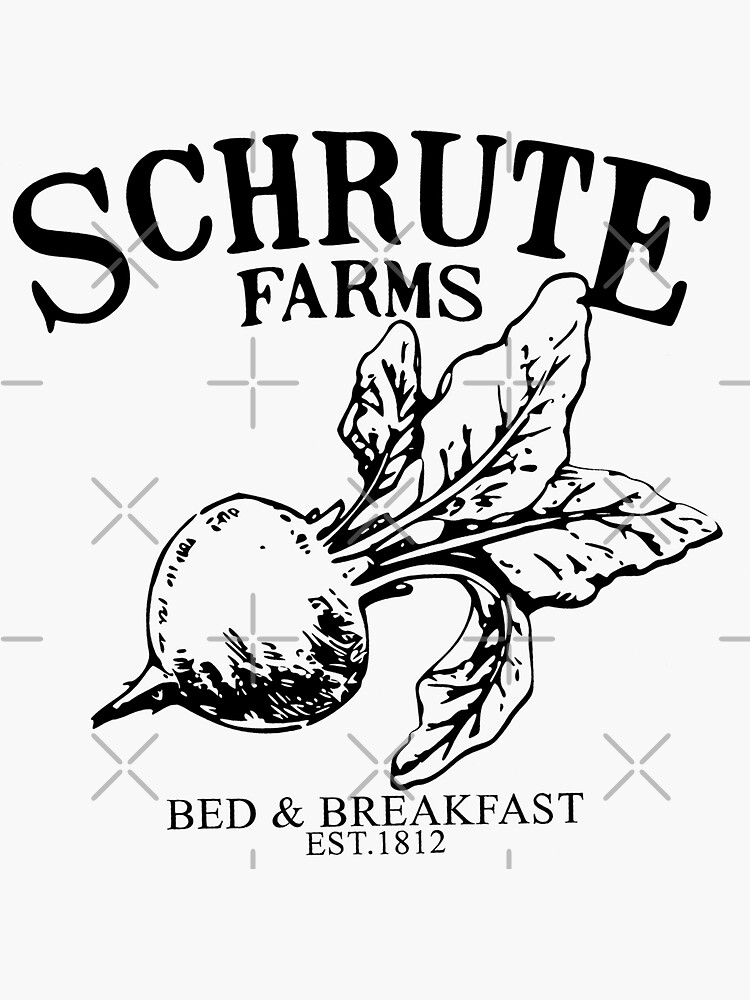 Official The Office Merchandise – Schrute Farms Stickers