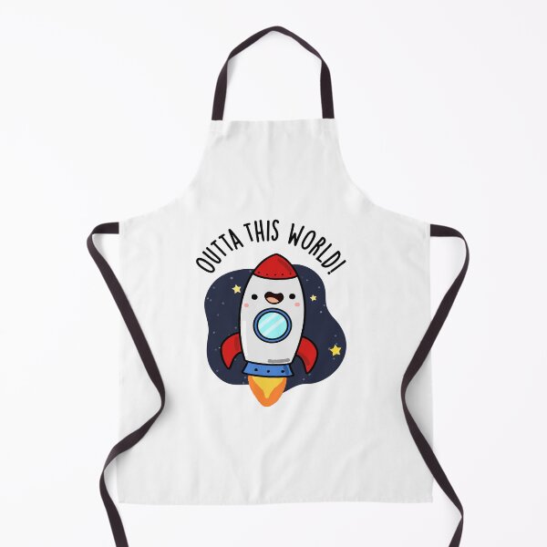 Item preview, Outta This World Funny Rocket Puns designed and sold by punnybone.