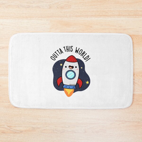 Item preview, Outta This World Funny Rocket Puns  designed and sold by punnybone.