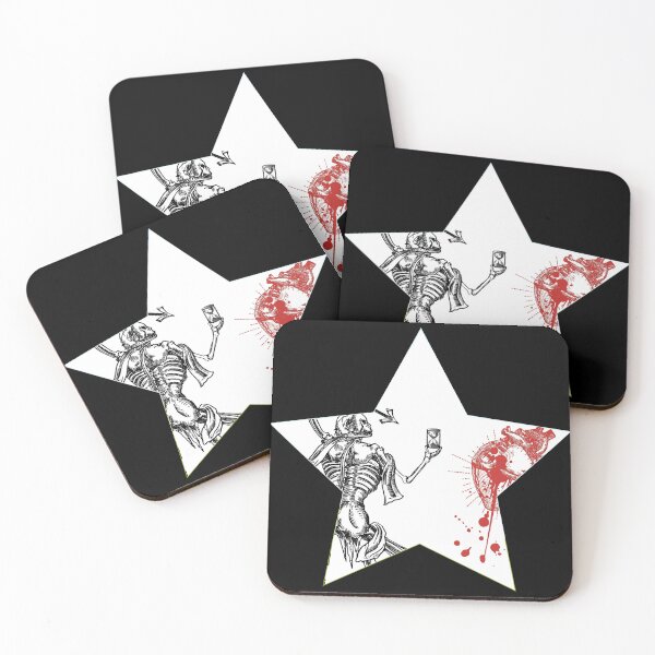 Item preview, Star Blackbeard Pirate Flag Reimagined White Background designed and sold by Freihalt.