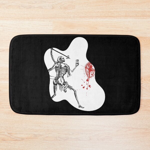 Item preview, Puddle Blackbeard Pirate Flag Reimagined White Background designed and sold by Freihalt.