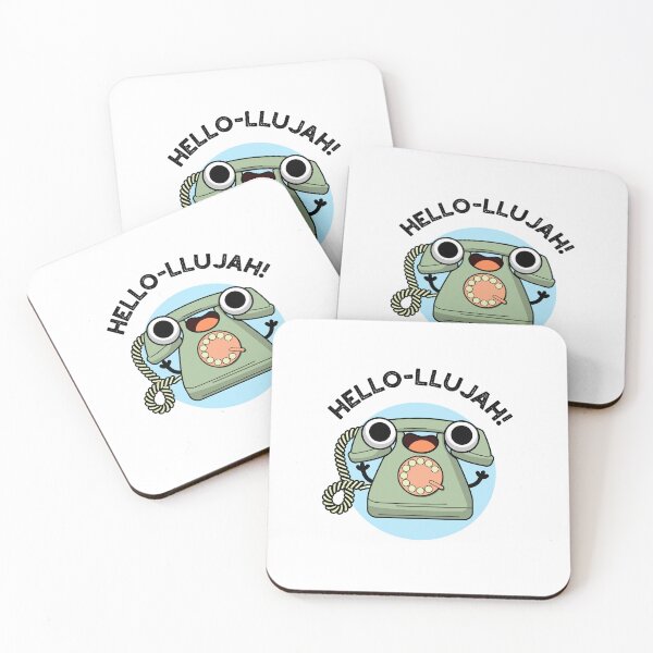 Item preview, Hello-lujah Funny Telephone Puns  designed and sold by punnybone.