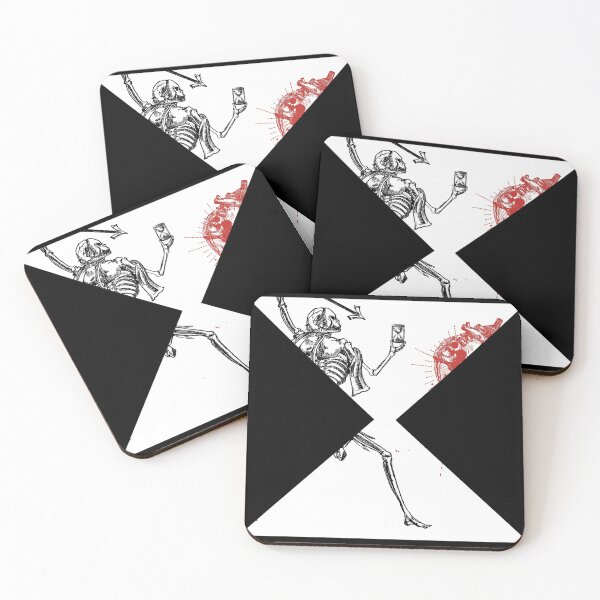 Item preview, Hour Glass Blackbeard Pirate Flag Reimagined White Background designed and sold by Freihalt.