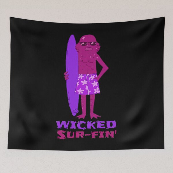 Item preview, Gifts For Women Funny Cool Surfer Purple Swamp Monster Funny Graphic Gifts designed and sold by Elveraprohaska.