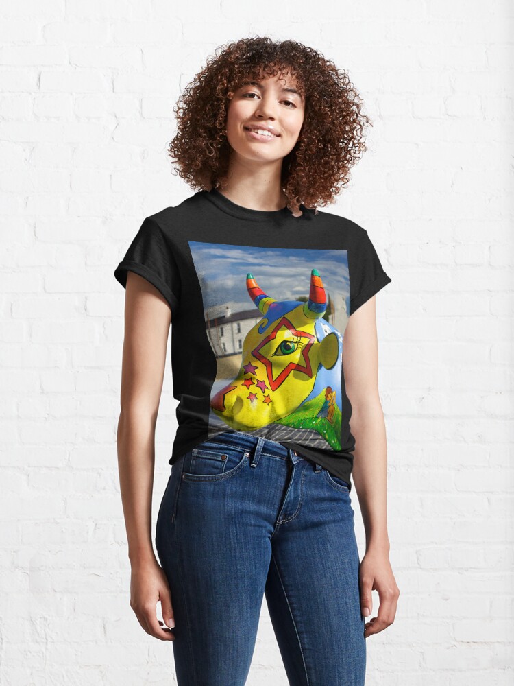 Alternate view of Play Trail - Asperations Cow, Ebrington Classic T-Shirt