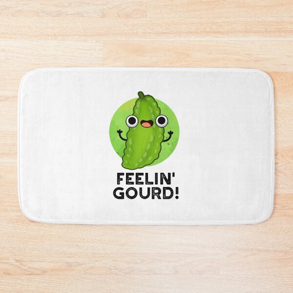 Item preview, Feeling Gourd Funny Veggie Puns  designed and sold by punnybone.
