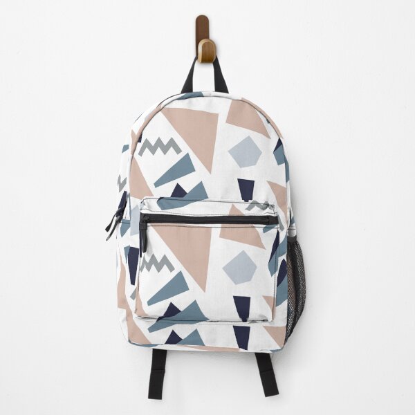 Artikelvorschau, geometrisches Muster blaues niedliches Design entworfen und verkauft von selfesteeem.