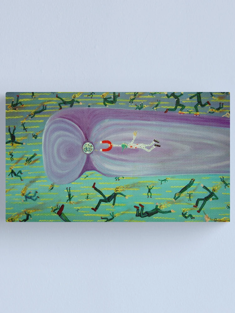 Imagen 1 de 3, Lienzo con la obra MAGNETOSPHERE, diseñada y vendida por STRINGER.