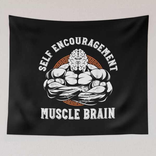 Item preview, Self Encouragement Muscle Brain  designed and sold by jeanniec55.