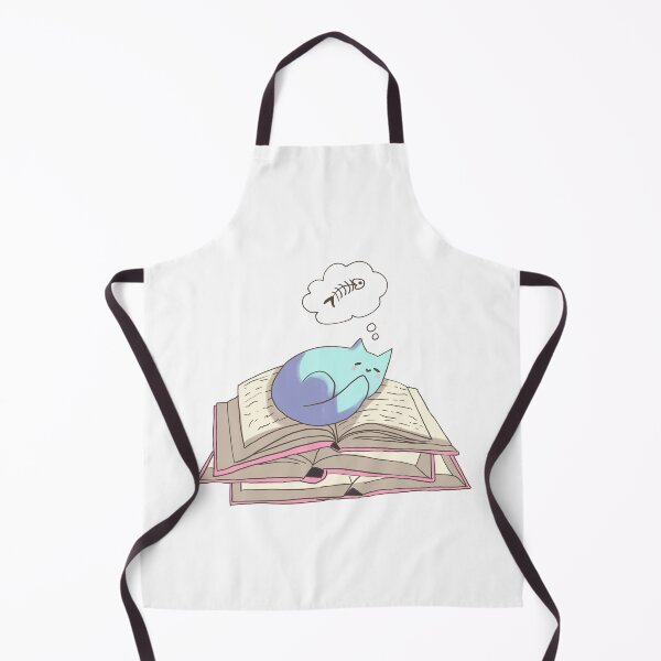 Item preview, Cat sleeping on books designed and sold by Mayarart.