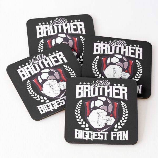 Item preview, Little Brother Sports Biggest Fan Soccer Ball Game Classic T-Shirt designed and sold by stewaales6.