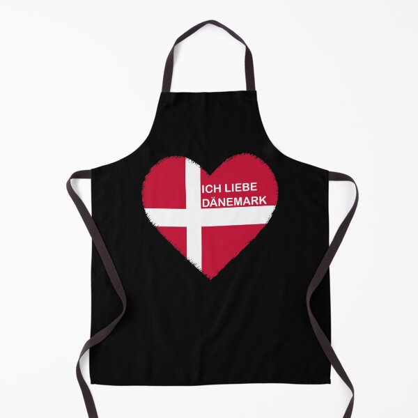 Item preview, I love Denmark design for stickers and t-shirts designed and sold by Breier.