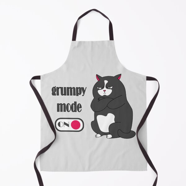 Item preview, Grumpy mode on fat cat designed and sold by CutieBlue.