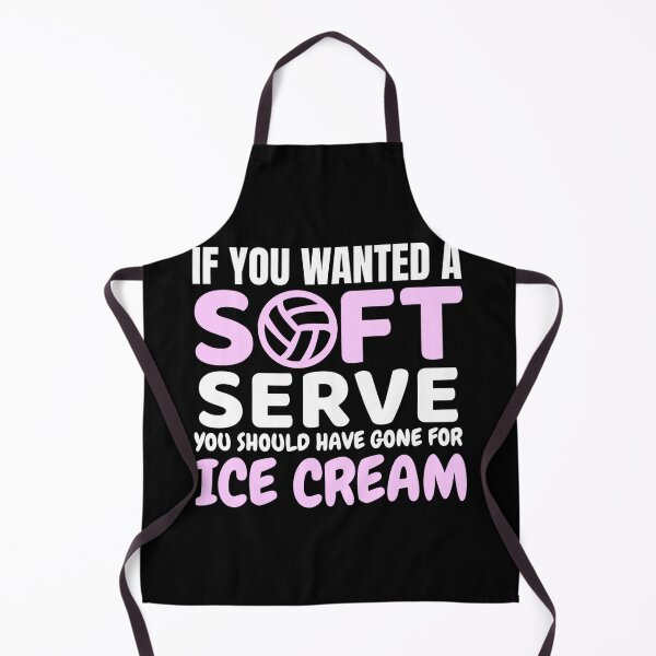 Item preview, If You Wanted A Soft Serve Volleyball Sticker designed and sold by jacksrome6.