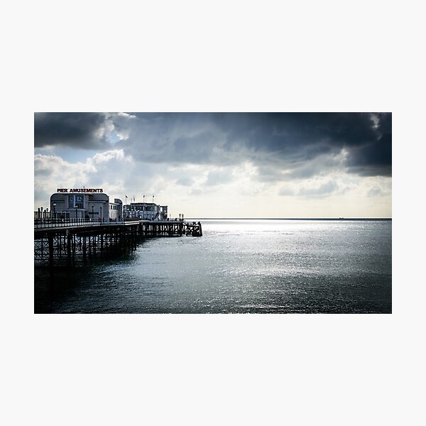 Worthing pier Photographic Print