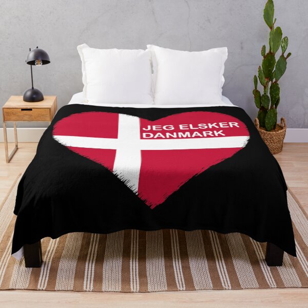 Item preview, I love Denmark design for stickers and t-shirts designed and sold by Breier.