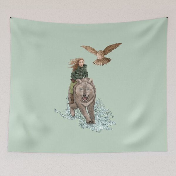 Item preview, friendship between humans and animals designed and sold by Sina Holste.