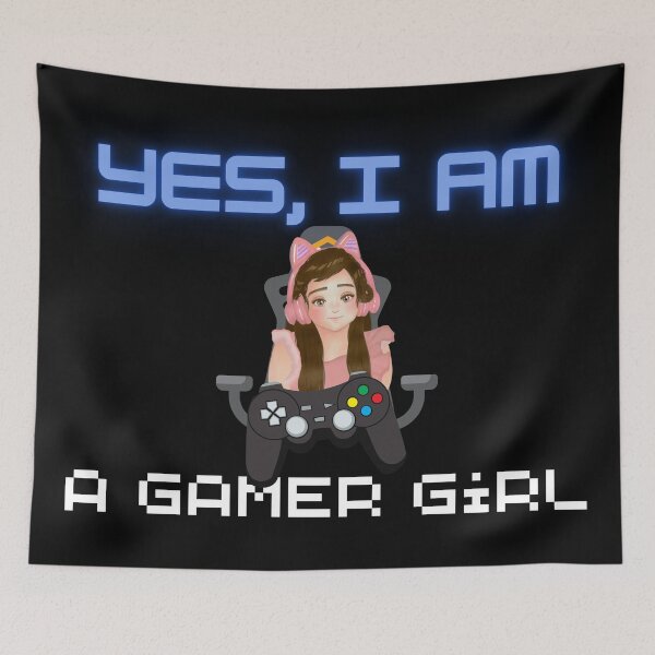 Item preview, Yes I Am A Gamer Girl designed and sold by DsignTByMason.