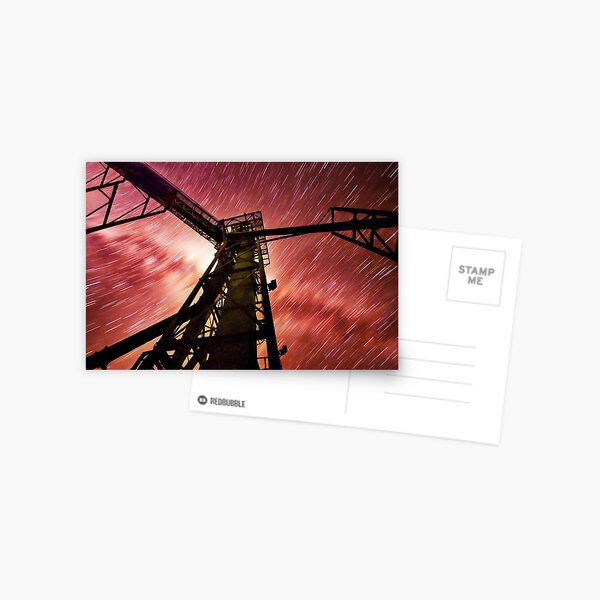 Star Trail Postcard