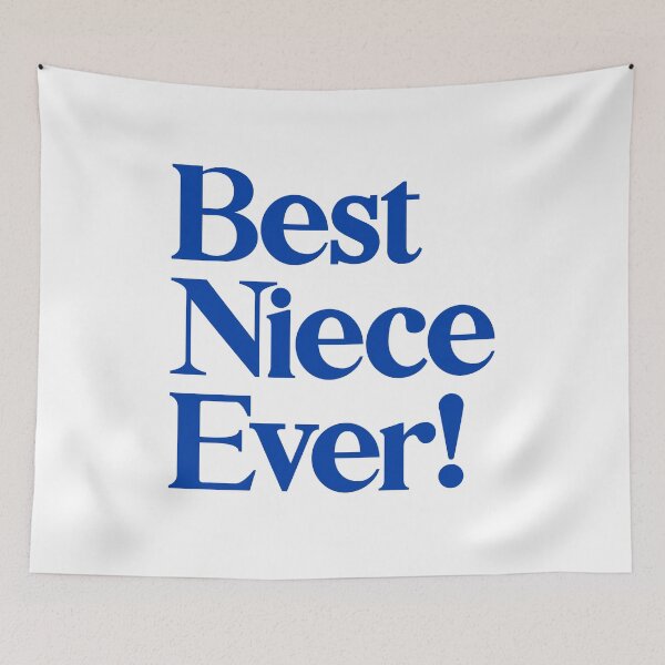 Item preview, Best Niece Ever - Best Gift for Niece - Blue designed and sold by heyluckyseven.
