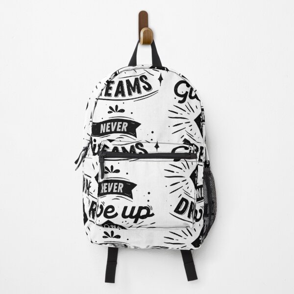 Item preview, Never Give Up On Your Dreams - inspirational motivational happy quote funny for men and women designed and sold by The Patootoos.
