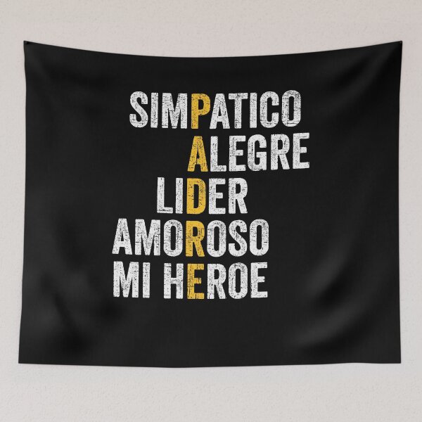 Item preview, Simpatico Alegre Glider Amoroso Mi Heroes Shirt, Spanish Acronym Shirt, Gift For Father's Day, Spanish Shirts, Padre Shirt, Best Dad Shirt designed and sold by aymob.