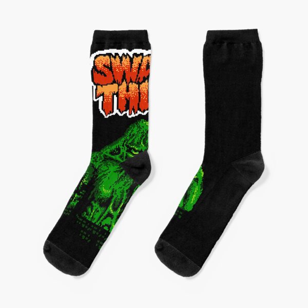Aperçu de l'œuvre Cadeau cool graphique rétro Swamp Thing pour homme et femme créée et vendue par Elveraprohaska.