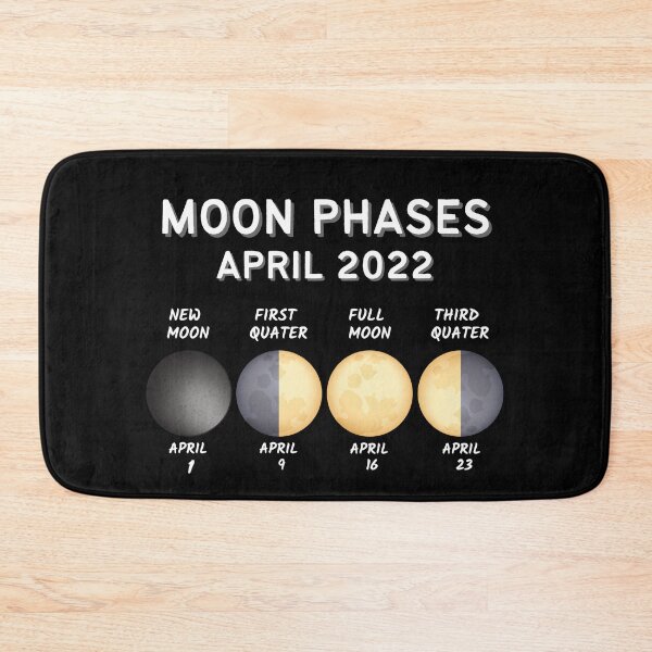 Item preview, Moon Phases April 2022 for UTC designed and sold by Happy-PrintZ.
