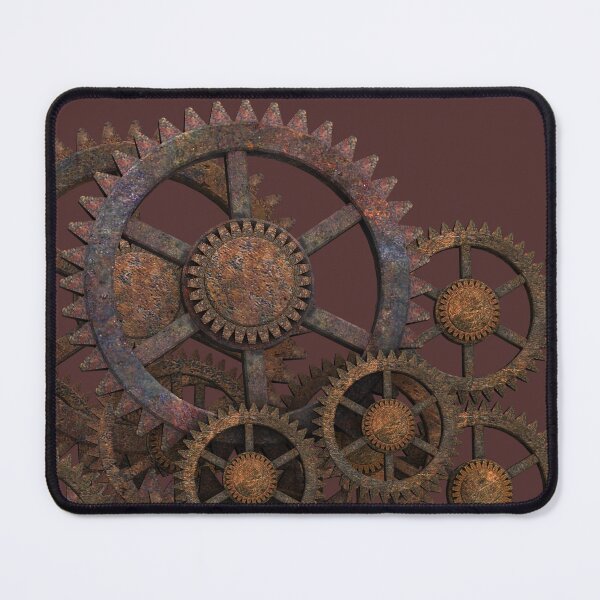 Item preview, Steampunk Gears  designed and sold by Nerdy-Tees.