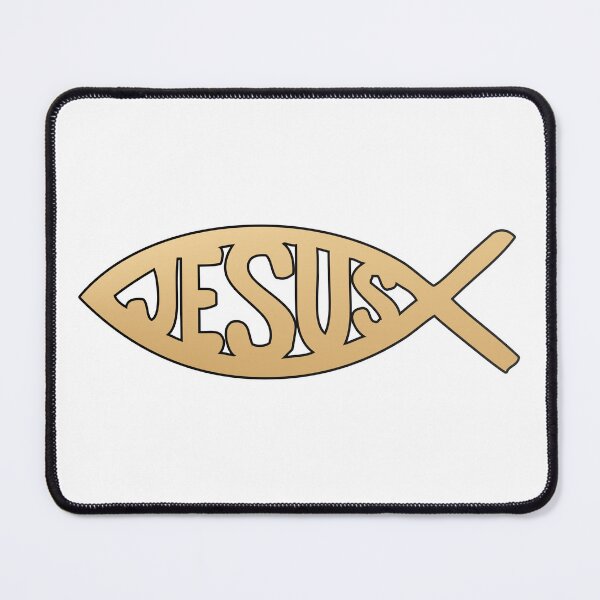 Item preview, Christian Design - Jesus set Inside the Fish Symbol designed and sold by simplydesignart.