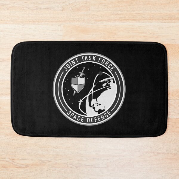 Item preview, Joint Task Force–Space Defense shield - black and white designed and sold by trendistudio.