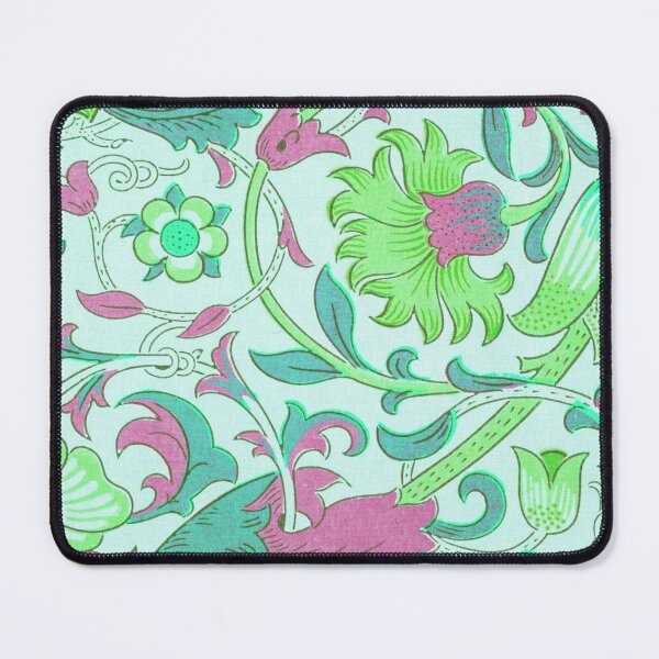 Item preview, Green Magenta Teal Lodden Pattern by William Morris designed and sold by fowons.
