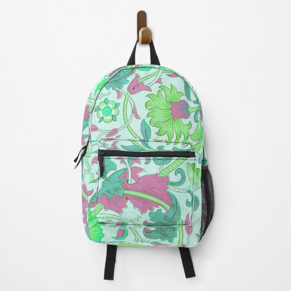 Item preview, Green Magenta Teal Lodden Pattern by William Morris designed and sold by fowons.