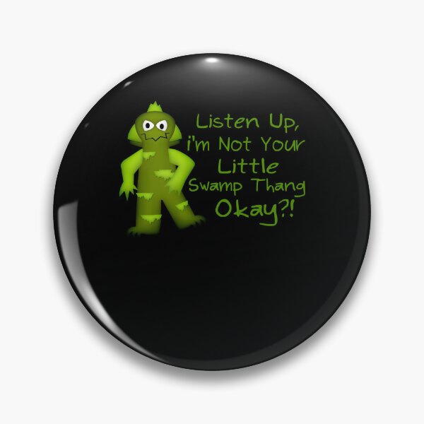 Item preview, Music Retro Funny Not Your Little Swamp Thang Monster Funny Graphic Gift designed and sold by Elveraprohaska.