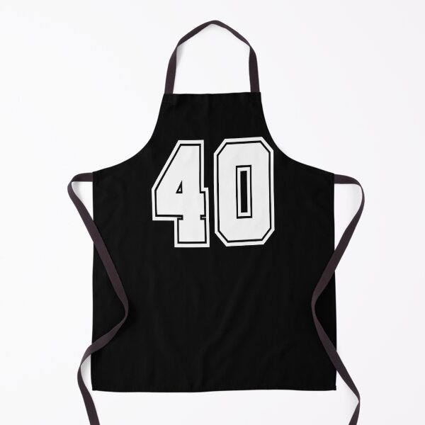 Item preview, 40 jersey number college style designed and sold by GeogDesigns.