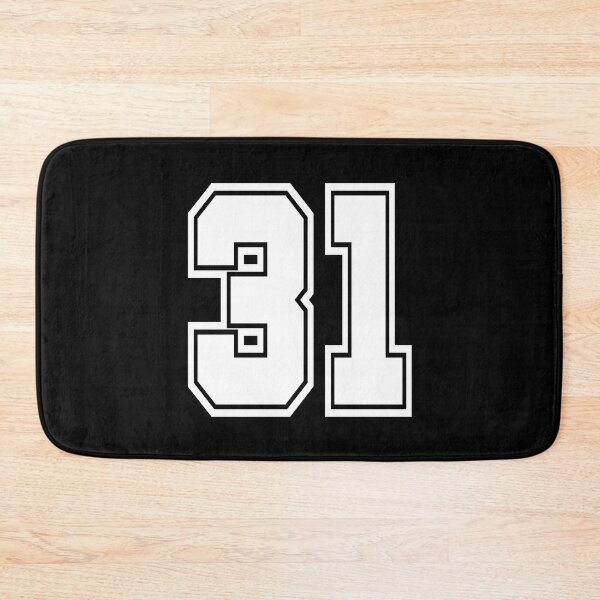 Item preview, 31 shirt number number college style designed and sold by GeogDesigns.