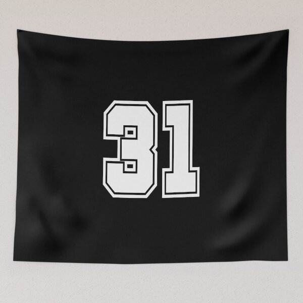 Item preview, 31 shirt number number college style designed and sold by GeogDesigns.